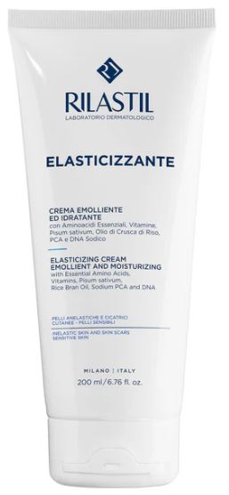 RILASTIL ELASTICIZZANTE CREMA PELLI SECCHE ED ANELASTICHE 200 ML - Farmasanitas 
