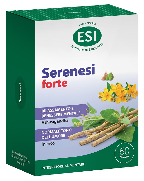ESI SERENESI FORTE 60 OVALETTE SENZA GLUTINE - Farmasanitas 