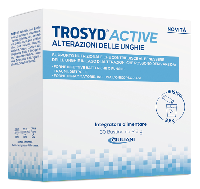 TROSYD ACTIVE ALTERAZIONI UNGHIE 30 BUSTINE - Farmasanitas 