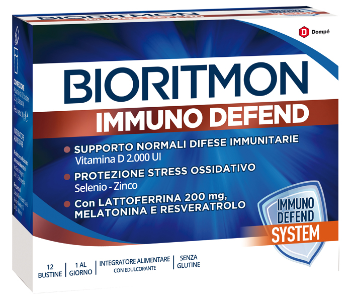 BIORITMON IMMUNO DEFEND 12 BUSTINE - Farmasanitas 