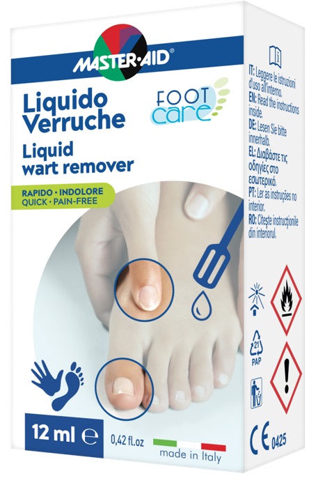GEL VERRUCHE MASTER-AID FOOTCARE 12 ML E2 - Farmasanitas 