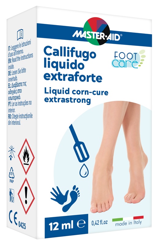 CEROTTO CALLIFUGO MASTER-AID FOOTCARE LIQUIDO 12 ML B4 - Farmasanitas 