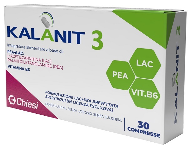 KALANIT 3 30 COMPRESSE DA 1475 MG SENZA GLUTINE, SENZA LATTOSIO, SENZA ZUCCHERI - Farmasanitas 