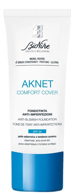 AKNET COMFORT COVER FONDOTINTA 101 30 ML - Farmasanitas 
