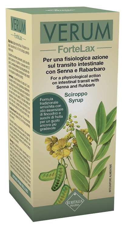 VERUM FORTELAX SCIROPPO 126 G - Farmasanitas 