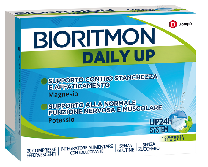 BIORITMON DAILY UP 20 COMPRESSE SENZA ZUCCHERO - Farmasanitas 
