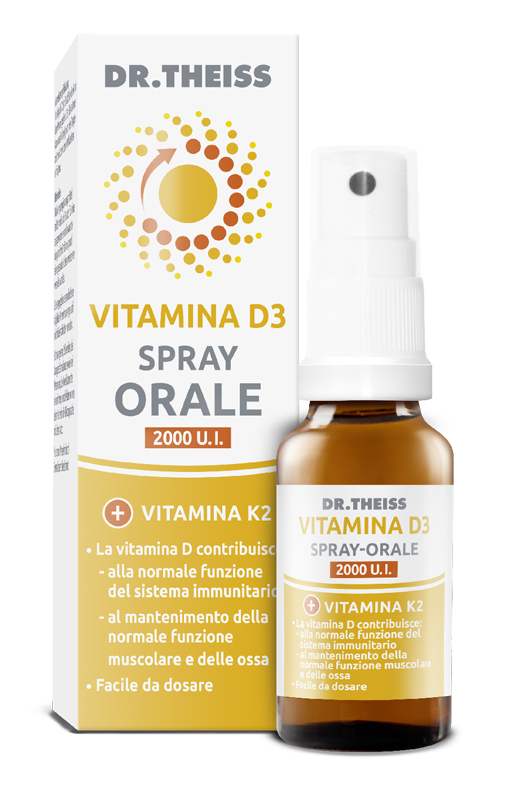 THEISS VITAMINA D3 SPRAY ORALE 20 ML - Farmasanitas 