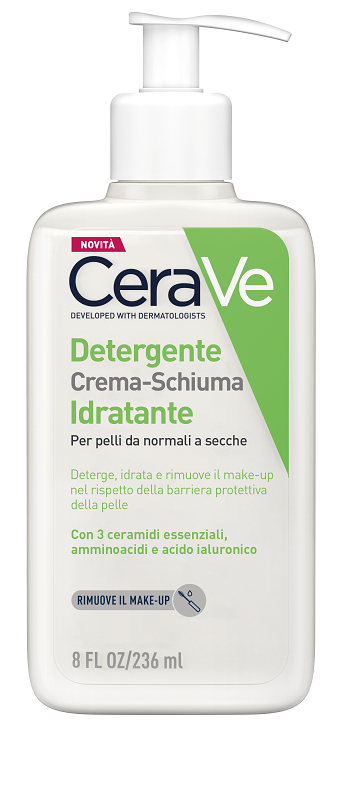 CERAVE CREAM TO FOAM CLEANSER 236 ML - Farmasanitas 