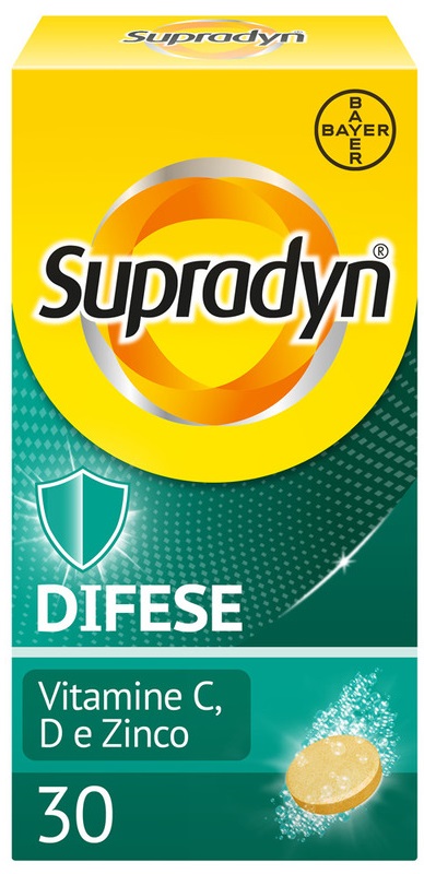 SUPRADYN DIFESE 30 COMPRESSE EFFERVESCENTI - Farmasanitas 