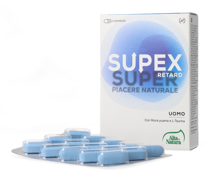 SUPEX RETARD UOMO 30 COMPRESSE - Farmasanitas 