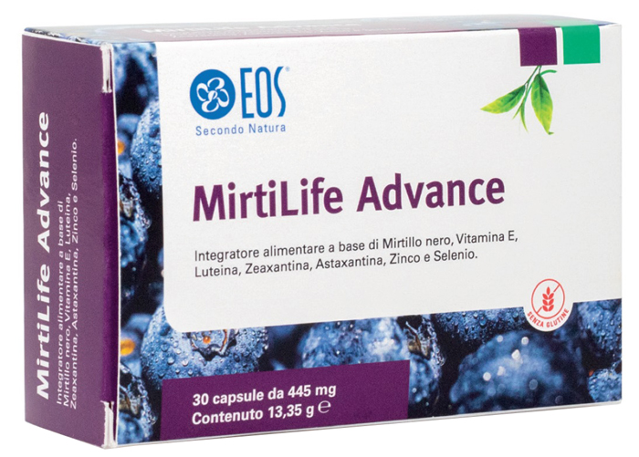 MIRTILIFE ADVANCE 30 CAPSULE - Farmasanitas 