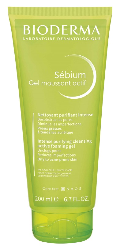 SEBIUM GEL MOUSSANT ACTIF 200 ML - Farmasanitas 