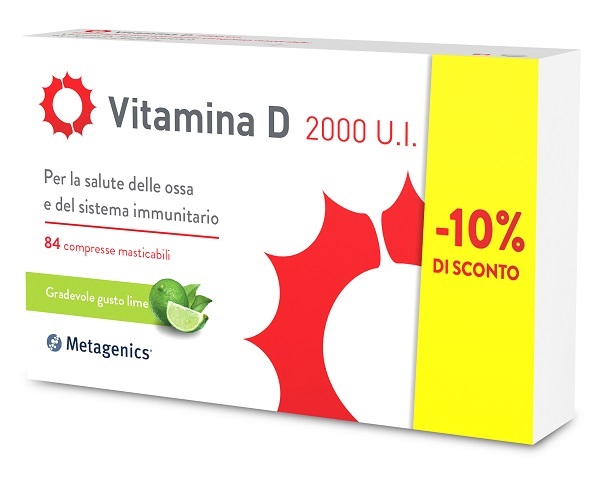 VITAMINA D2000 UI 84 PROMO-10% - Farmasanitas 