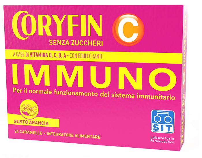 CORYFIN C IMMUNO 24 CARAMELLE - Farmasanitas 
