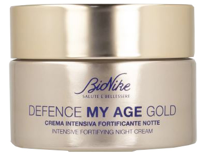 DEFENCE MY AGE GOLD CREMA INTENSIVA FORTIFICANTE NOTTE 50 ML - Farmasanitas 