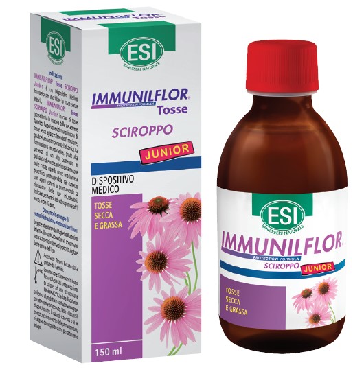 ESI IMMUNILFLOR SCIROPPO TOSSE JUNIOR 150 ML - Farmasanitas 