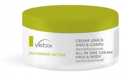 VEBIX PHYTAMIN E CREMA UNICA DERNOFUNSIONALE VISO E CORPO 300 ML - Farmasanitas 