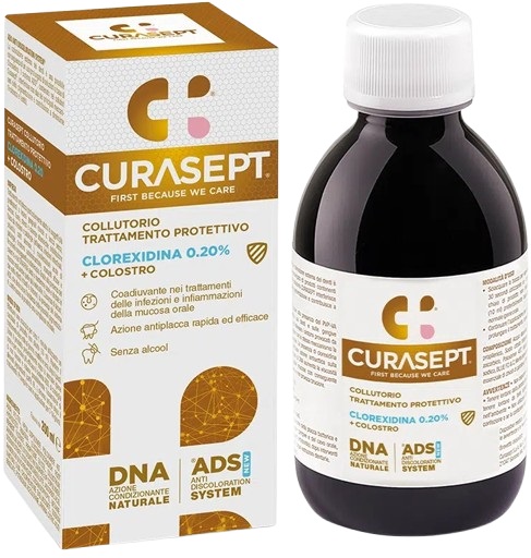 CURASEPT COLLUTORIO ADS DNA TRATTAMENTO PROTETTIVO 200 ML - Farmasanitas 