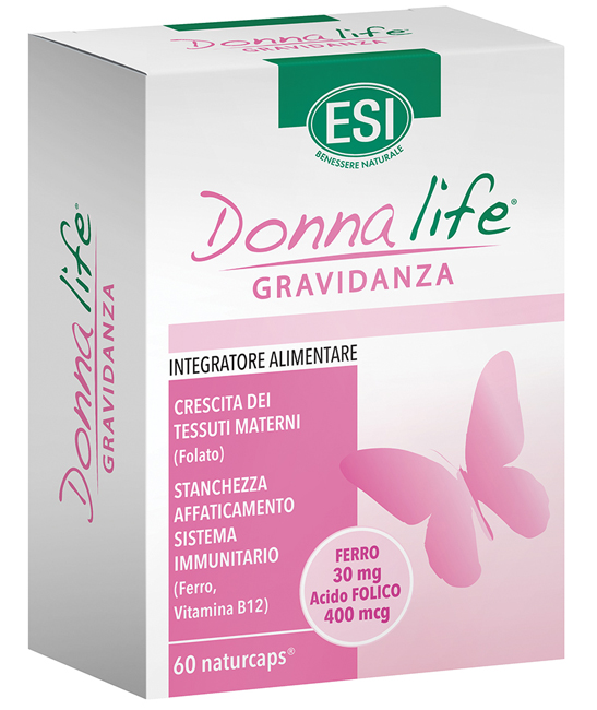 ESI DONNA LIFE GRAVIDANZA 60 NATURCAPS - Farmasanitas 