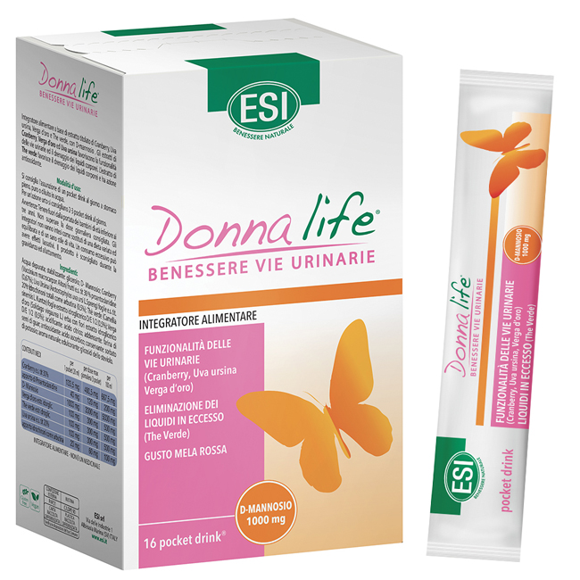ESI DONNA LIFE VIE URINARIE 16 POCKET DRINK - Farmasanitas 