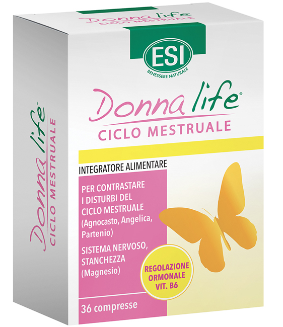 ESI DONNA LIFE CICLO MESTRUALE 36 COMPRESSE - Farmasanitas 