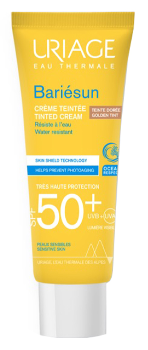 URIAGE EAU THERMALE BARIESUN SPF50+ CREME DOREE TEINTEE 50 ML - Farmasanitas 