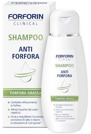 FORFORIN CLINICAL SHAMPOO ANTIFORFORA GRASSA 200 ML - Farmasanitas 