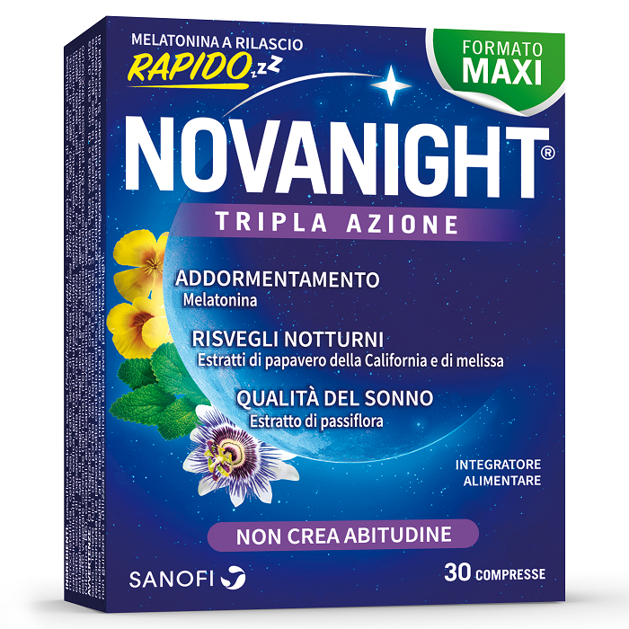 NOVANIGHT 30 COMPRESSE RILASCIO RADIDO NEW - Farmasanitas 