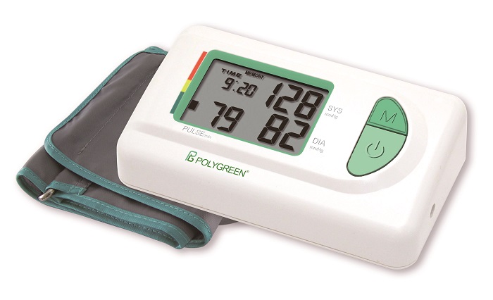 SFIGMOMANOMETRO SMART DA BRACCIO SUPERIORE POLYGREEN KP-6760 - Farmasanitas 