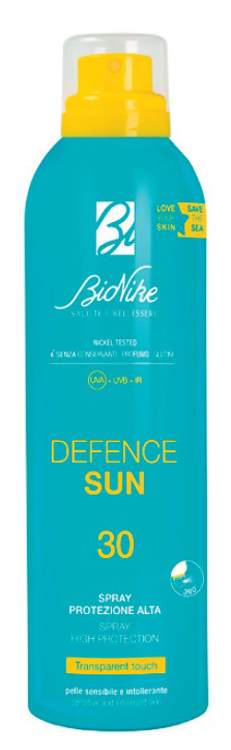 DEFENCE SUN SPRAY TRANSPARENT TOUCH 30 200 ML - Farmasanitas 