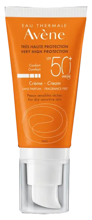 AVENE SOL CREMA SPF50+ SENZA PROFUMO NUOVA FORMULA 50 ML - Farmasanitas 