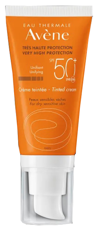 AVENE SOL CREMA SPF50+ COLORATA NUOVA FORMULA 50 ML - Farmasanitas 