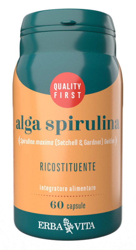 ALGA SPIRULINA 60 CAPSULE - Farmasanitas 