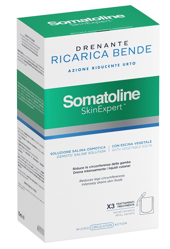 SOMATOLINE SKIN EXPERT BENDE SNELLENTI DRENANTI STARTER KIT - Farmasanitas 