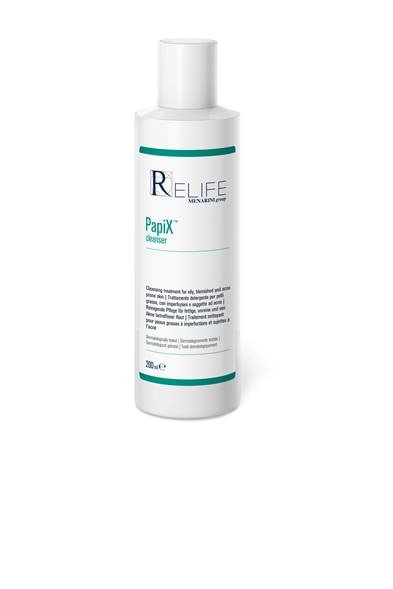 PAPIX CLEANSER DETERGENTE PER PELLI GRASSE CON IMPERFEZIONI  E ACNE 200 ML - Farmasanitas 