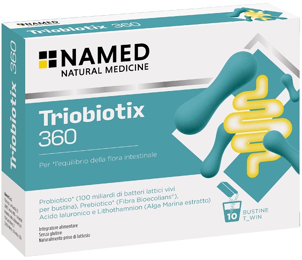 TRIOBIOTIX360 10 BUSTINE DA 4 G CON EDULCORANTE - Farmasanitas 