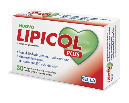 LIPICOL PLUS 30 COMPRESSE RETARD - Farmasanitas 