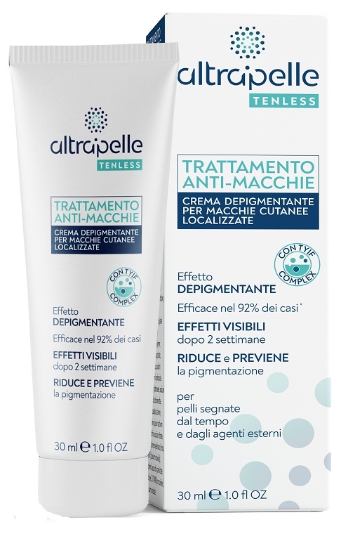 ALTRAPELLE TENLESS TRATTAMENTO ANTI MACCHIE CREMA DEPIGMENTANTE 30 ML - Farmasanitas 