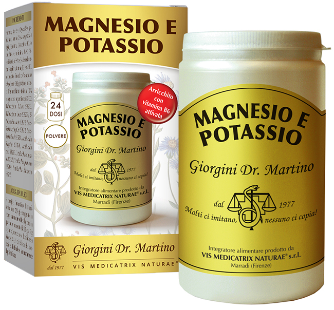 MAGNESIO E POTASSIO POLVERE 360 G - Farmasanitas 