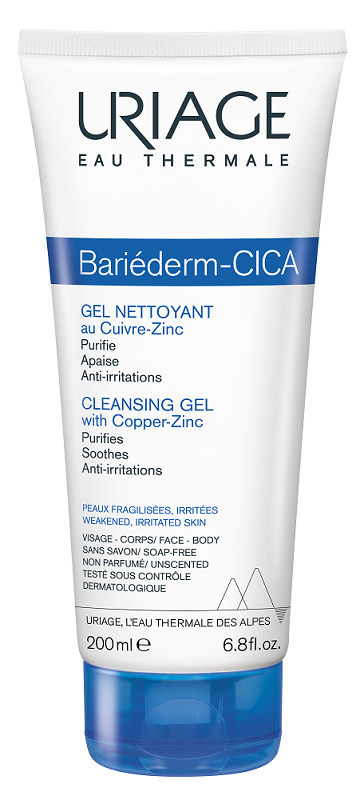 BARIEDERM CICA GEL NETTOYANT 200 ML - Farmasanitas 