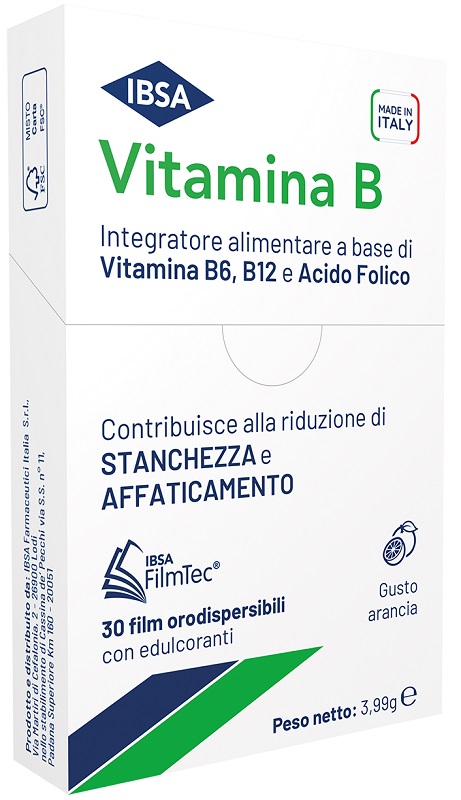 VITAMINA B IBSA 30 FILM ORALI - Farmasanitas 