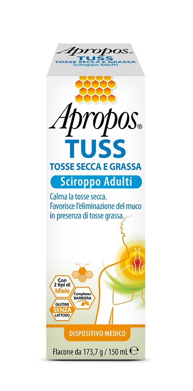 APROPOS TUSS SCIROPPO ADULTI 150 ML - Farmasanitas 