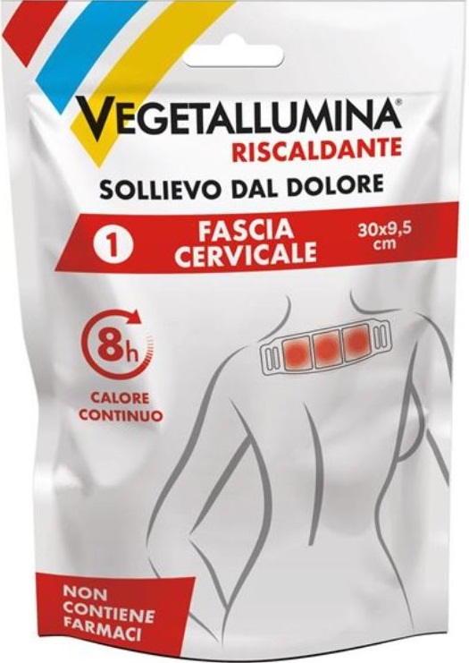 VEGETALLUMINA FASCIA CERVICALE RISCALDANTE 1 PEZZO - Farmasanitas 