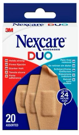 CEROTTO NEXCARE DUO ASSORTITI 20 PEZZI - Farmasanitas 
