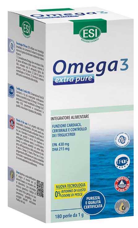 ESI OMEGA 3 EXTRA PURE 120 + 60 PERLE OFFERTA - Farmasanitas 