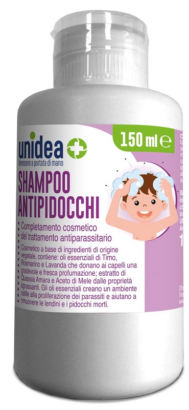 UNIDEA SHAMPOO ANTIPIDOCCHI 150 ML - Farmasanitas 