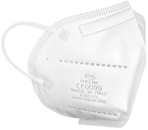 FFP2 ADULTO BIANCO 1 PEZZO CE 0099 - Farmasanitas 