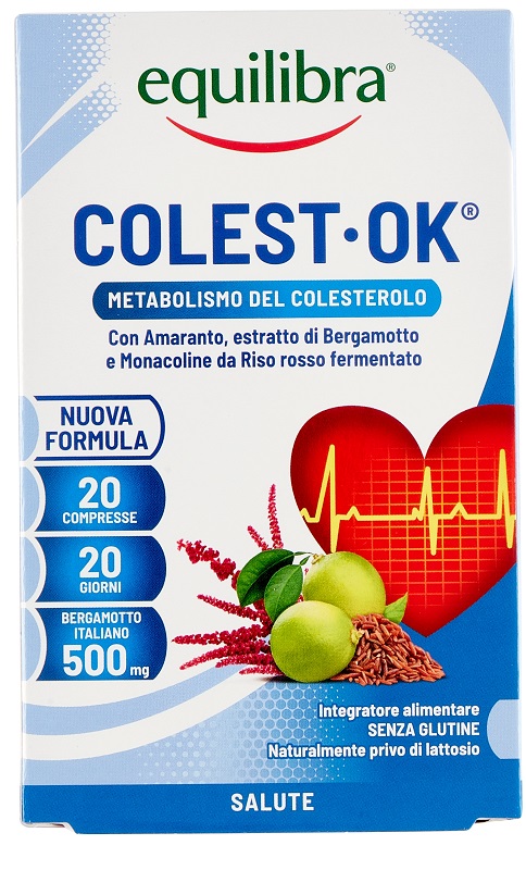EQUILIBRA COLEST OK 20 COMPRESSE - Farmasanitas 
