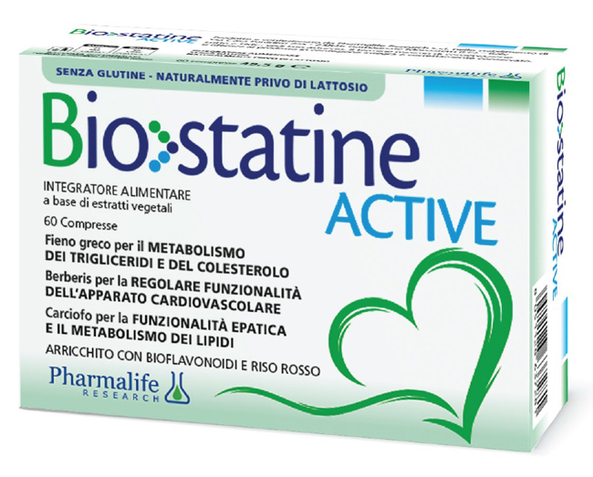 BIOSTATINE ACTIVE 60 COMPRESSE - Farmasanitas 
