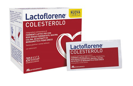 LACTOFLORENE COLESTEROLO 20 BUSTINE - Farmasanitas 